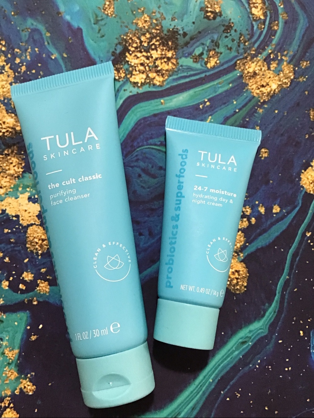 Tula Duo - The Cult Classic Purifying Cleanser and 24-7 Moisture